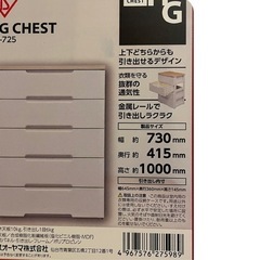 【引き渡し決定】ニトリ(？)整理棚　タンス　衣類収納の画像