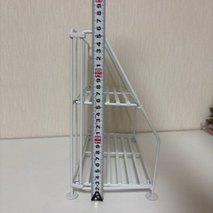 ニトリ？　畳める調味料ラックの画像