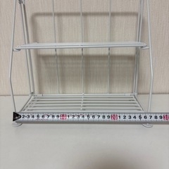 ニトリ？　畳める調味料ラックの画像