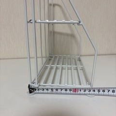 ニトリ？　畳める調味料ラックの画像