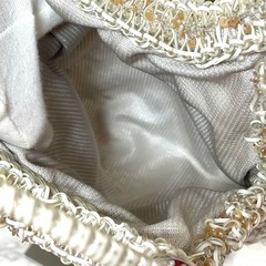 【美品】ANTEPRIMA アンテプリマ グリッター ワイヤーバッグ ラウンド 縦型 の画像