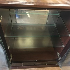 ジャングルジャングル貝塚店　コレクションボード　飾り棚　レトロ　収納棚　収納力抜群　貝塚市　二色浜　リサイクルショップの画像