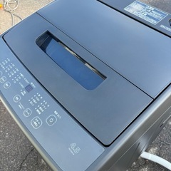 アイリスオーヤマ 4.5㎏ 全自動洗濯機 TNI-45A1-B 2025年製　の画像