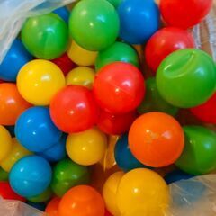 アンパンマン　ボールテント　ボール、外箱つきの画像