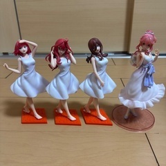 五等分の花嫁一番くじプライズフィギュアまとめ売りの画像