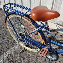 【愛品倶楽部柏店】DAIWA CYCLE ダイワサイクル 27インチ シティサイクル 自転車 外装6段変速 ブルージュの画像
