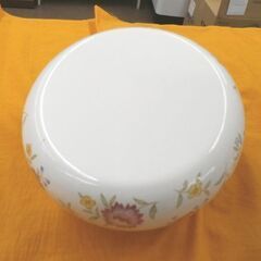 未使用 エジリー ホーロー やかん 2.3L 湯沸かし 花柄 ホワイト 昭和レトロ ケトル 西岡店の画像