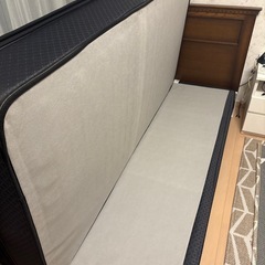 大塚家具　KINGSDOWN シングルベッド　キングズダウンマットレス付　美品　配達可能の画像