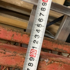 赤いラダー2本セット‼️不要な為格安で‼️の画像