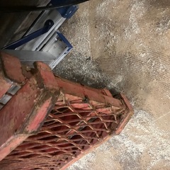 赤いラダー2本セット‼️不要な為格安で‼️の画像