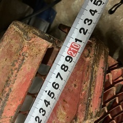 赤いラダー2本セット‼️不要な為格安で‼️の画像