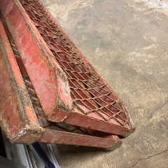 赤いラダー2本セット‼️不要な為格安で‼️の画像