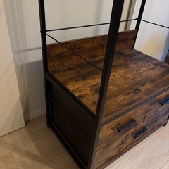 ニトリ衣類ラックの画像