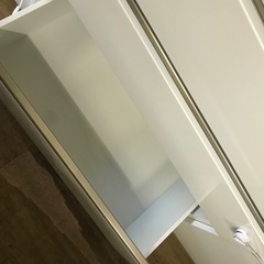 ジャングルジャングル貝塚店　ハーフレンジボード　キッチンカウンター　レンジ台　ホワイト　収納力抜群　貝塚市　二色浜　リサイクルショップの画像