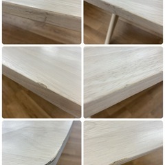 ジモティー限定価格！S251⭐ 大人気 NITORI ニトリ ダイニング4点セット リラックスワイドシリーズ 幅160cm USEDの画像