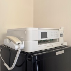 ブラザーのFAX付きインクジェット複合機／通電確認済・インク1個付き・説明書/箱あり・現状渡し　 の画像
