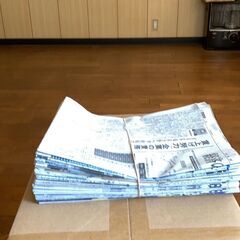大量！四つ折り未使用新聞紙！の画像