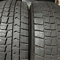 高年式 215/60R17 ダンロップスタッドレスタイヤ タイヤのみ4本 2024年製造の画像
