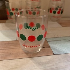 レトロ　明治　グラスの画像