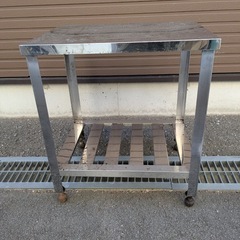 【中古】大阪引取限定　スチール　作業台　小　【KNLL1F034】