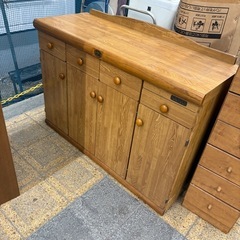 キッチンカウンター　収納　色々