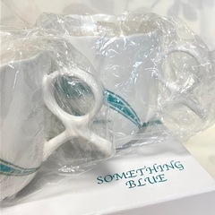 ［新品未使用］サムシングブルー マグカップ 2個セットの画像