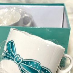 ［新品未使用］サムシングブルー マグカップ 2個セットの画像