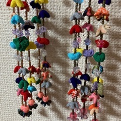 (お話し中)手作り　吊るし飾り　ミニサイズの画像