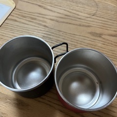 キャンプ　　コップの画像