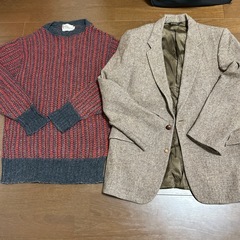 メンズ　古着　コートやセーター　各500円の画像