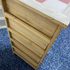 ⭐︎お話し中⭐︎　5段木製棚の画像