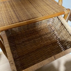 籐の棚の画像