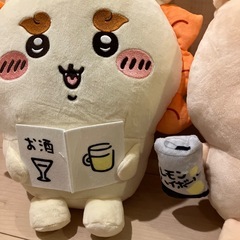 ちいかわ　くりまんじゅう シーサー　おすわりBIGぬいぐるみ 全2種の画像