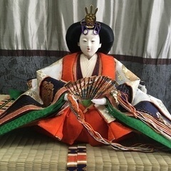 昭和の雛人形の画像