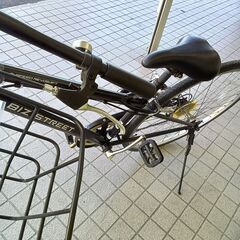 リユースのサカイ栃木店★ジモティ割あり★ BIZSTREET 自転車 27インチ ブラック クリーニング済み TC11911の画像
