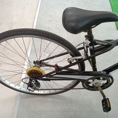 リユースのサカイ栃木店★ジモティ割あり★ BIZSTREET 自転車 27インチ ブラック クリーニング済み TC11911の画像