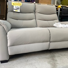 【ニトリ電動ソファＮシールド】クリーニング済【管理番号11012】金の画像