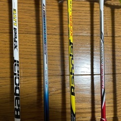 バドミントンラケットジャンク品の画像