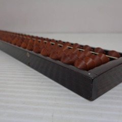 ★▲フウキ算盤　そろばん　4玉　27桁　昭和レトロ　アンティーク★lの画像