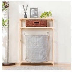 ニトリ パインラック マンクス すのこ シェルフの画像