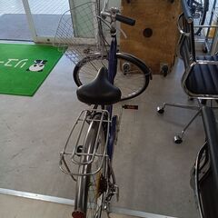 リユースのサカイ栃木店★ジモティ割あり★  自転車 26インチ ディープブルー クリーニング済み TC11912の画像