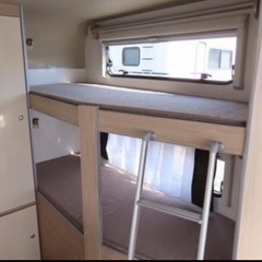 キャンピングトレーラーのレンタカー　の画像