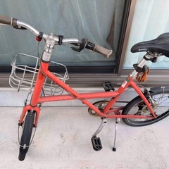 【ジャンク品】ジャイアント　エスケープミニ　オレンジの画像