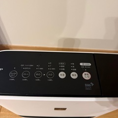 シャープ ファンヒーター 加湿器の画像