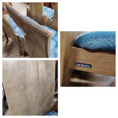 【愛品倶楽部柏店】karimoku カリモク ダイニングチェア4脚セット CT6255TPの画像