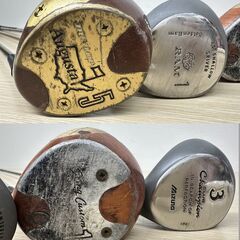 yj2741E ゴルフクラブ 15本セット MIZUNO DUNLOP ミズノ ダンロップ ゴルフバッグ 長期保管品 動作未確認の画像