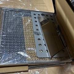 ステンレス 折りたたみ バーベキュー　コンロ キャンプ 少人数 日本製  の画像