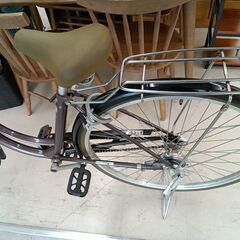 リユースのサカイ栃木店★ジモティ割あり★  自転車 26インチ ブラウン クリーニング済み TC11913の画像