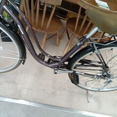 リユースのサカイ栃木店★ジモティ割あり★  自転車 26インチ ブラウン クリーニング済み TC11913の画像