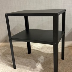 IKEA サイドテーブル クレナヴィーク ブラックの画像